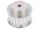 Belt pulley | T10 | W: 25mm | whell width: 40mm | &Oslash;: 49.1mm | aluminium