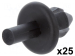 Rivet | 25pcs | Daewoo,Ford,Mercedes,Opel,VW,Volvo | L: 11.8mm