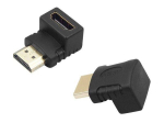 Lamex LXHD0666 HDMI Adapter HDMI - HDMI angled