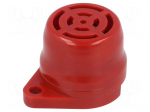 Signaller: sound | buzzer | 10&divide;28VDC | 75dB | Series: AE30M | IP34 | 280g