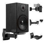 Audio- ja HiFi-s&uuml;steemid // K&otilde;larid // Komplet uchwyt&oacute;w / wieszak&oacute;w do głośnik&oacute;w Maclean, uniwersalny, reg. w pionie +8&deg;~-8&deg; i poziomie +90&deg;~-90&deg;, max. 15kg, MC-917