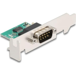 Adapter USB Delock DeLOCK 90892 USB 2.0 RS-232 jadaline konverter/kordus/isolatsioon Green, roostevaba teras
