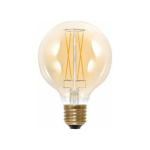 SEGULA LED pirn Globe 95 gold E27 5W 340Lm 1900K h&auml;mardatav