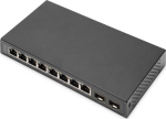 L&uuml;liti Digitus 8-pordiline + 2SFP GE