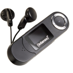Intenso Music Walker, MP3-Player (Black, 16 GB)