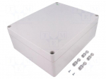 Enclosure: multipurpose | X: 253mm | Y: 313mm | Z: 115mm | INDUSTRIAL