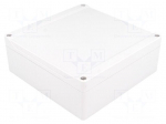 Enclosure: multipurpose | X: 160mm | Y: 160mm | Z: 60mm | 1555 | ABS | grey