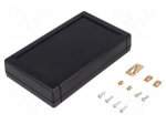 Enclosure: multipurpose | X: 94mm | Y: 160mm | Z: 31mm | TEKBOX | ABS