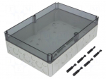 Enclosure: multipurpose | X: 254mm | Y: 361mm | Z: 111mm | TK PS | grey