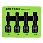 1/2" P&Ouml;&Ouml;RDEMOMENDIGA "SPLINE" PEADOTSAD AUTODELE, 4 TK DS1199