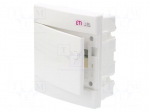 Enclosure: for modular components | IP40 | white | No.of mod: 8 | ABS