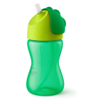 Accessories, strollers for children philips avent  AVENT Krūzīte ar elastīgu salmiņu  300 ml  12M+  zaļa SCF 798/01