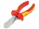 Pliers | insulated,side,cutting | steel | 160mm | 1kVAC