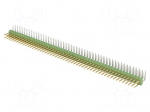 Pin header | pin strips | male | PIN: 100 | angled 90&deg; | 2.54mm | THT