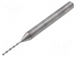 Drill bit | PCB | &Oslash;: 0.7mm | carbon steel | 1/8" (3,175mm)