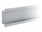 Flush mount housing | 2.1m | Colour: silver