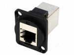 Coupler | FT | Cat: 5e | shielded | Layout: 8p8c | Case: XLR standard
