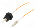 Connector: fiber optic | patchcord | PIN: 1 | bayonet | Buccaneer 4000