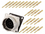 Connector: circular | Series: RT360 | socket | male | crimped | PIN: 23
