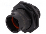 Connector: circular | Series: eco|mate Aquarius | socket | male | 250V