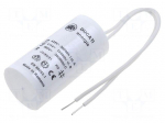 Capacitor: motors, run | 1.5uF | 475VAC | &Oslash;28x55mm | -25&divide;85&deg;C | &plusmn;5%