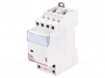Contactor: 4-pole installation | NC x2 + NO x2 | 230VAC | 25A | DIN