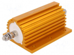 Resistor: wire-wound | with heatsink | screw | 1&Omega; | 250W | &plusmn;1% | 50ppm/&deg;C