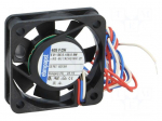 Fan: DC | axial | 40x40x10mm | 8.8m3/h | 26dBA | slide bearing | 6000rpm
