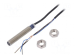Sensor: inductive | Output conf: PNP / NO | 0&divide;2.5mm | 12&divide;24VDC | M8