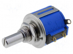 Potentiometer: shaft | multiturn | 5k&Omega; | 2W | &plusmn;5% | 6.35mm | linear | IP40