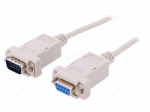 Cable | D-Sub 9pin socket,D-Sub 9pin plug | Len: 1.8m | &Oslash;cable: 5mm
