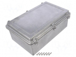 Enclosure: shielding | X: 173mm | Y: 274mm | Z: 100mm | aluminium | IP67