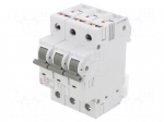 Circuit breaker | 230/400VAC | Inom: 50A | Poles: 3 | Charact: B | 6kA