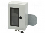 Enclosure: wall mounting | X: 300mm | Y: 400mm | Z: 210mm | ARCA | grey