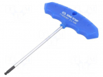 Wrench: hex key | spherical | HEX 3mm | Overall len: 137mm