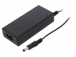 Power supply: switching | 15VDC | 2.4A | Out: 5,5/2,1 | 36W | 80&divide;264VAC