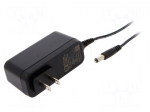 Power supply: switching | mains,plug-in | 24VDC | 1A | 24W | 85% | 0&divide;60&deg;C