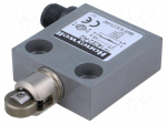 Limit switch | oblong metal roller &Oslash;12,4mm | SPDT | 3A | max.250VAC