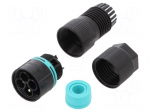 Connector: AC supply | screw terminal | male | TH387 | 17.5A | 450V