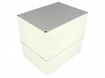 Enclosure: multipurpose | X: 120mm | Y: 160mm | Z: 140mm | EURONORD | ABS