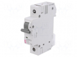 Circuit breaker | 230/400VAC | Inom: 1A | Poles: 1 | Charact: B | 6kA