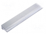 Heatsink: extruded | Y | natural | L: 1000mm | W: 30mm | H: 45mm | aluminium