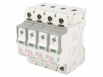 Surge arrester | Type 1+2 | Poles: 4 | 8kA | 320VAC | -10&divide;40&deg;C | IP20