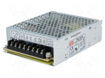 Power supply: switching | for building in,modular | 62.5W | 5VDC
