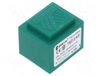 Transformer: encapsulated | 2.6VA | 230VAC | 12V | 217mA | PCB | IP00