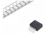 PMIC | DC/DC converter | Uin: 4&divide;60VDC | Uout: 5VDC | 3A | TO263-5 | SMD