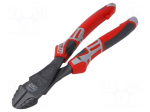 Pliers | side,cutting | high leverage | 200mm | with side face