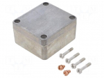 Enclosure: multipurpose | X: 58mm | Y: 64mm | Z: 34mm | Mx | aluminium