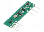 Module: RF | AM transmitter | AM,ASK | 433.92MHz | 1.8&divide;12VDC | 38x26mm