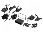 Radio frame | Pontiac,Scion,Toyota | 2 DIN | black
